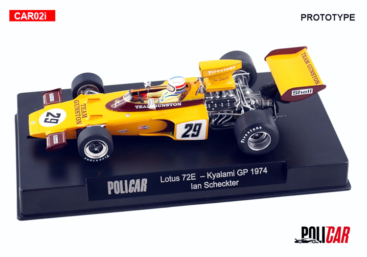Policar Lotus 72 # 29 Ian Scheckter